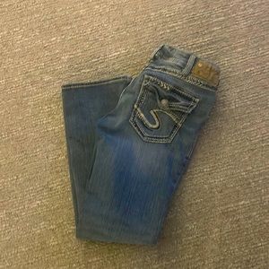 Silver jeans super stretch 30 waist 31 inseam